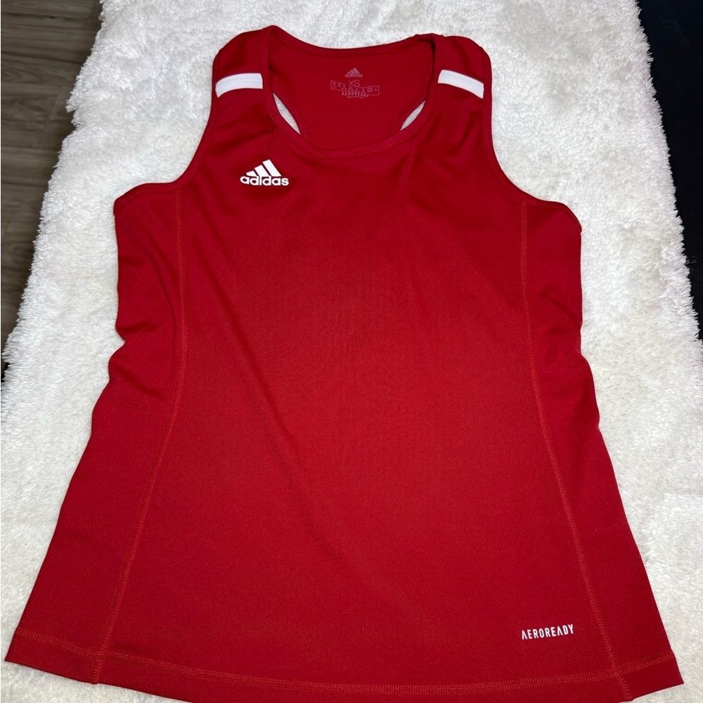 adidas Aeroready Sleeveless Shirt Women's Red  Size Xs